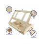 Mont Marte Table Easel Wood with Drawer - Pine Wood, art easel, artist easel
