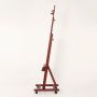 High Quality Top Quality Artist Master wooden Drawing Painting studio easel with wheel