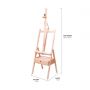 Mont Marte art easel,artist easel, easel stand - Tilting Box Floor Easel wood Beech