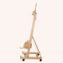 High Quality Top Quality Adjustable Different Angle Artist Master Single Level wooden easel