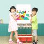 High quality wooden kids easel erasable drawing board