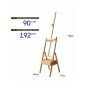 Mont Marte art easel - Beech