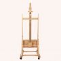High Quality Top Quality Adjustable Different Angle Artist Master Single Level wooden easel