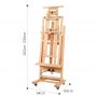 High Quality Double Rocker wooden art easel