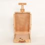 Creative Beech Wood Easel With Paint Box Oil Painting Rack Paint Tool Case