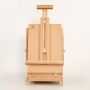 Creative Beech Wood Easel With Paint Box Oil Painting Rack Paint Tool Case
