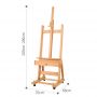 High Quality Master Slipping wooden art easel