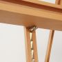 High Quality Studio Professional Heavy Duty Wooden Stand Easel With Casters Drawer