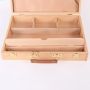 Wooden Laptop Tools Box Beech Wood Multi-Function Tool Box