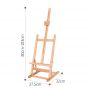 High Quality Desk Stand Display Wood Foldable Easel