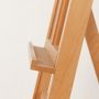 Extra Large Wooden H-Frame Studio Easel with Artist Storage Drawer Shelf 86