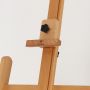 High Quality Studio Professional Heavy Duty Wooden Stand Easel With Casters Drawer