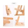 Mini Small Beech Wood Painting Easel Table Art Stand Small Table Easel