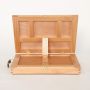 Adjustable Solid Wood Table Sketch Box Easel with Storage Drawer