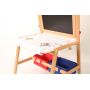 Double Sided Adjustable Kids Easel Drawing Board Double Magnetic Display Art Easel