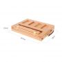 Premium Beechwood Adjustable Wood Desktop Easel with Storage Drawer and Palette