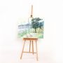 The Stand Tripod Artist Easel Nature Beech Wood Easel Drawing Stand