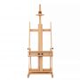 H Frame Studio Easel dengan Baki Penyimpanan Nyaman & Sudut Kerja yang Dapat Disesuaikan