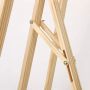 5ft 1500mm Wooden Pine Tripod Studio Canvas Easel Art Stand HJ-2H