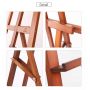 High Quality Wooden Drawing Painting, Tabletop Display Easel(walnut)