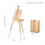 High Quality Convenient Drawing Wooden French Easel Box