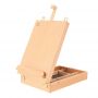 Big Tabletop Easel Beechwood Art Easel for Painting Canvases Table Easel Stand for Painters Painting