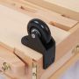 Rolling Mobile Wooden French Art Artist Easel Portable Sketch Drawing Box Easel with Wheel HX-3E