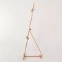 Portable Simple Custom Innovative Design Beech Display Easel Adjustable Display Easel I- Frame HJ-176