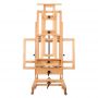 Heavy-Duty Beech Display Easel Art Master Sliding Easel Artist Master Studio Parts Painting Easel DHJ-6