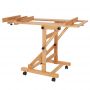 Art Materials for Acrylic Oil Painting Art Master Easel Professional Beech Wood Artist Master Studio Easel