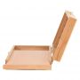 Wooden Box Easel Multifunctional Portable Oil Painting Box With Palette Sketch Easel Accessories Art Supplies HX-1