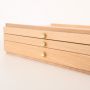 Artist Sketch Box and Oiled Beech Wood Table 1&2&3 Drawer Wood Art Storage Box for Pencil, Pen, Pastel