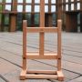 Mini Small Beech Wood Painting Easel Art Supply Heavy Duty Adjustable Tabletop Studio H-frame Artist Painting