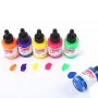 ART NATION DIY Acrylic Ink neon colors 6*30ml ( Glass Bottle)