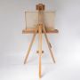 popular Australia US custom size Tripod wooden painting drawing studio Display beech folding triangle easels suppliers