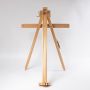popular Australia US custom size Tripod wooden painting drawing studio Display beech folding triangle easels suppliers