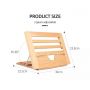 2022 popular Wooden adjustable Desk Easel Stand drawing painting manufacturer Folding Book beech Wood small easel with canvas