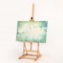 Table Stand Display Wood Easel Big Table Adjustable Easel High Quality Beech Wood Studio Easel