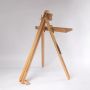 popular Australia US custom size Tripod wooden painting drawing studio Display beech folding triangle easels suppliers