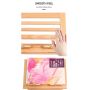 2022 popular Wooden adjustable Desk Easel Stand drawing painting manufacturer Folding Book beech Wood small easel with canvas