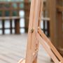 popular Wooden Display adjustable Easel Stand High Quality Foldable Simple Table easel manufacturer for school & studio