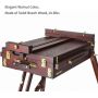 French Easel,Beech Wood Sketch Easel Box with Foldable Legs,Drawer Storage and Palette Tray,Portable Artist Easel outdoor