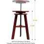 Solid Wood Writing Drafting Table Adjustable Height And Tiltable Tabletop for Artwork Artist Drawing Desk and Stool