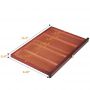 6-drawer Wood Artist Supply Storage Box Portable Beechwood Multifunctional Pencil Brush Organizer Wood Box with Drawer