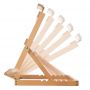 Tabletop easel Studio H-Frame Wooden Easel- Solid Beech Wood Adjustable Desktop easel