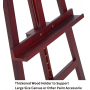 Basic Studio Easel Solid Beech Wood Artist Easel A-Frame Floor Painting Easel