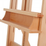 Extra Large Studio H-Frame Easel, Adjustable Solid Beech Wood Artist Easel