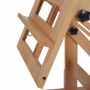 Holds Canvas Art Up to 78.7 High Deluxe Movable H-Frame Studio Easel Solid Beech Wood Artist Easel