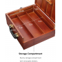 Lightweight and Portable French Easel Box with Storage Painting with Nylon Carry Bag Ultimate Pochade Box