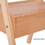 Forward Tilt Studio H-Frame Easel with Art Supply Storage Drawer